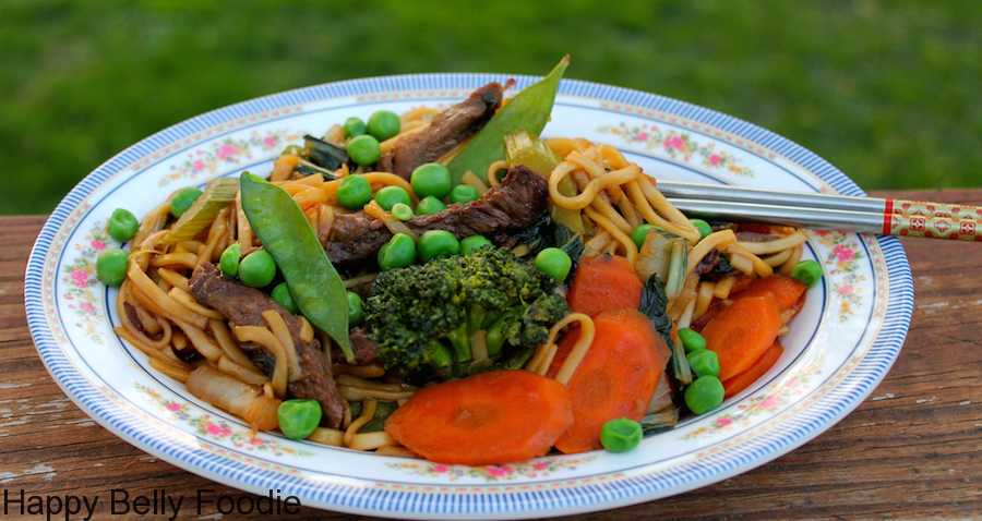 Beef Teriyaki Udon ~ Stir Fry