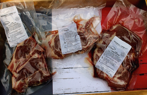 fresh lamb meat from Brookhill Farm