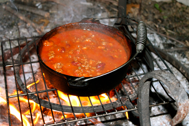 Campfire Chili ~ Camping Recipes