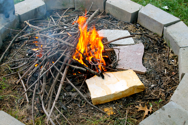 campfire for cooking