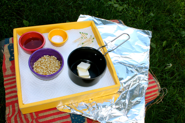 Campfire Popcorn ~ Camping Recipes