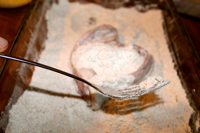 flour for fried chicken