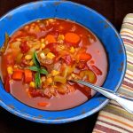 Homemade Vegetable Soup Pressure Cooker Fast!