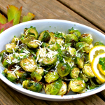 Brown Buttered Roasted Brussel Sprouts ~ It’s so easy!