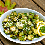 Brown Buttered Roasted Brussel Sprouts