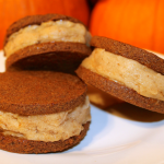 Pumpkin Ice Cream Sandwiches