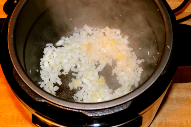 Pressure Cooker Fried Rice