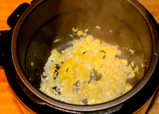 Pressure Cooker Fried Rice