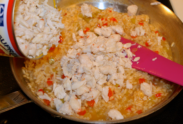 Crab Risotto if you love crab cakes and you love risotto, you're gonna LOVE this recipe. Why not have your cake and eat it too? 