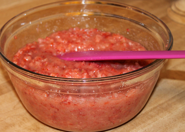 Strawberry Jam mixture