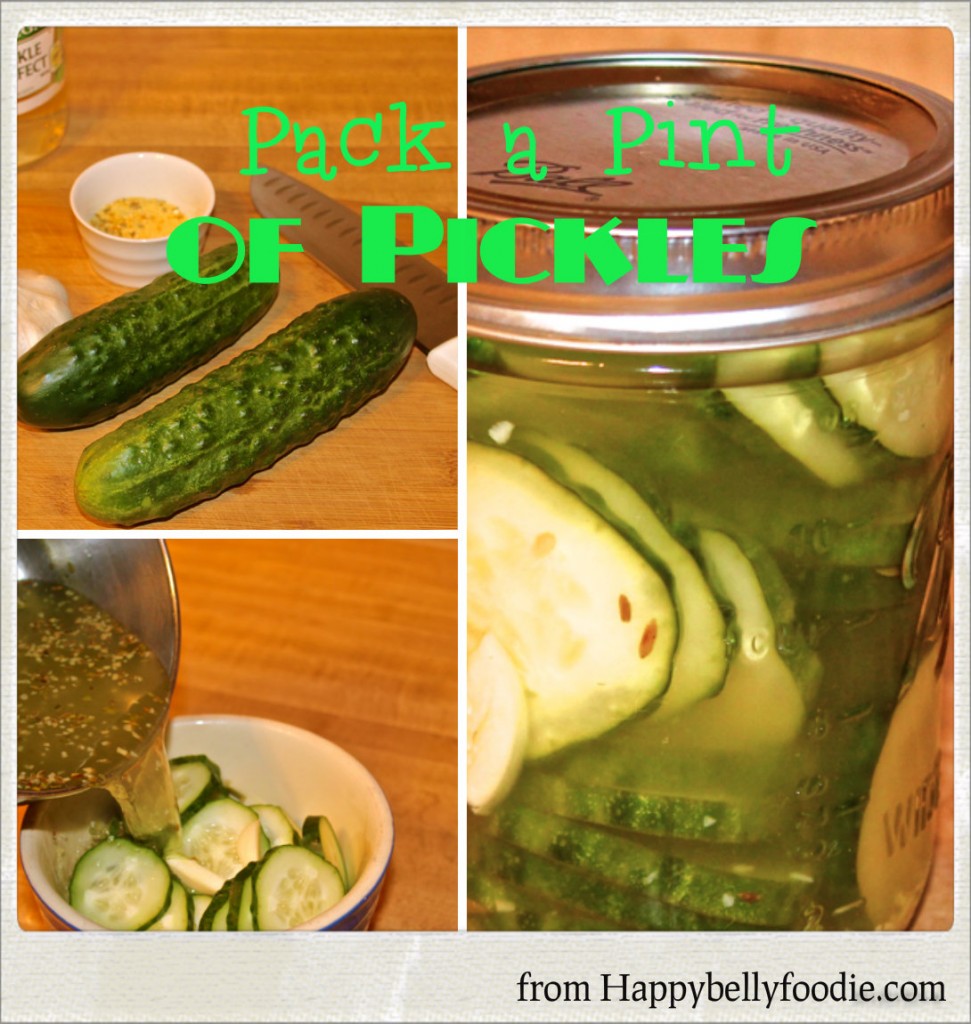 Pack a Pint of Pickles ~ Refrigerator Pickles