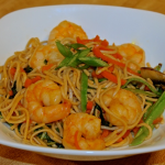 Spicy Shrimp Lo Mein