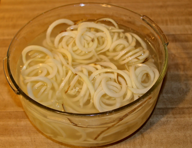 Spiralized Potatoes