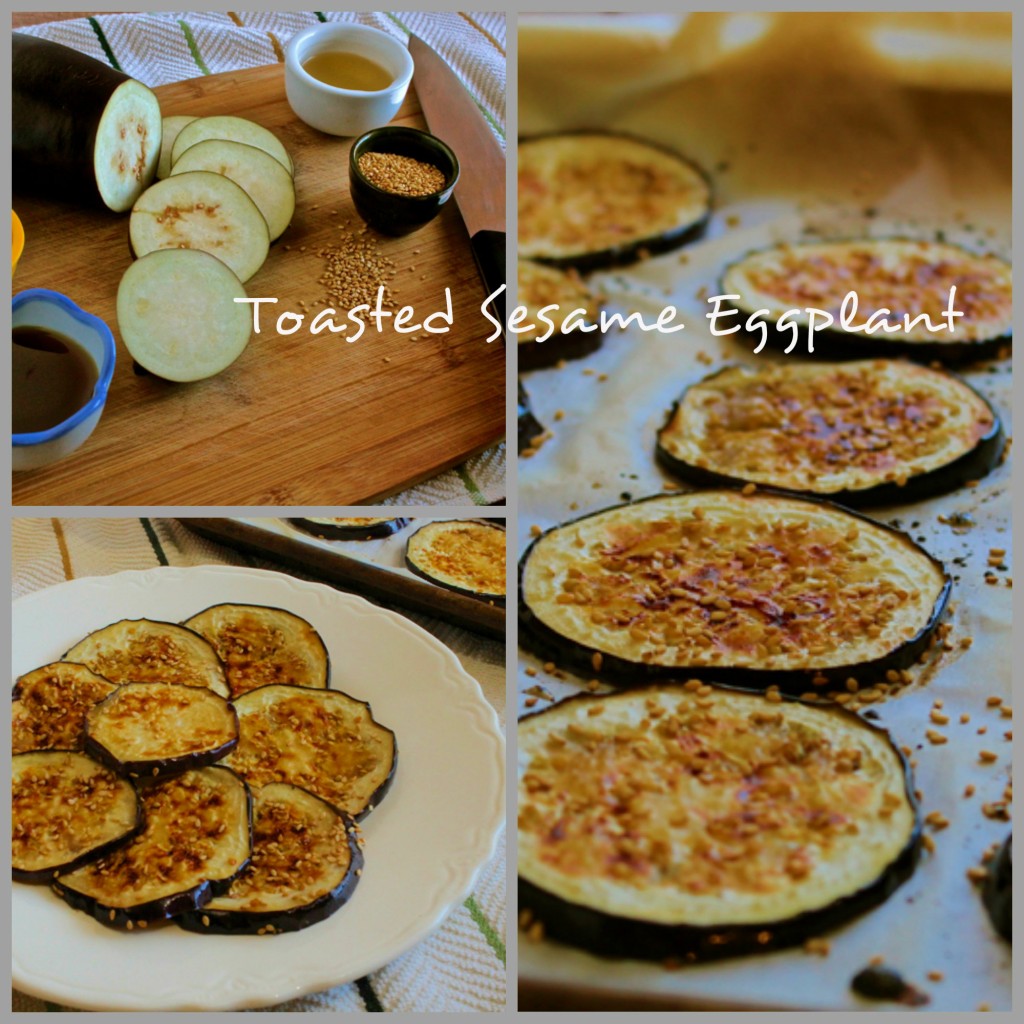 Perk up those veggies! Toasted Sesame Eggplant is a delicious side dish for your meal.