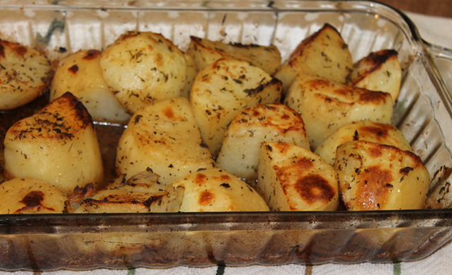 roasted potatoes