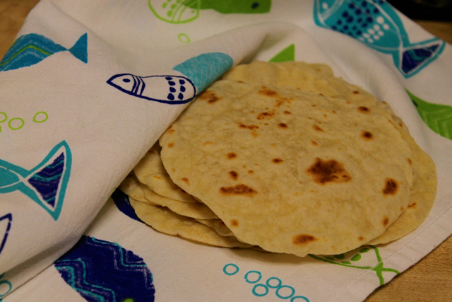 keeping tortillas warm