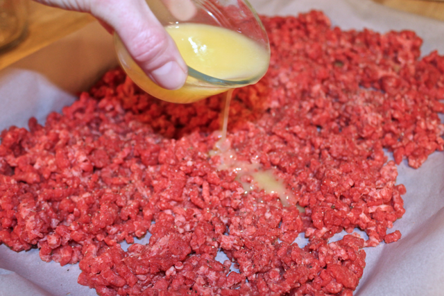 butter for ground beef burgers
