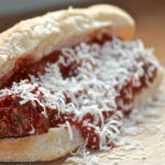 Meatball Hoagies ~ Homemade Baguette Rolls