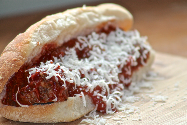 Meatball Hoagies ~ Homemade Baguette Rolls