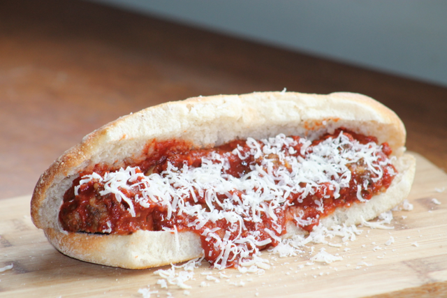 Meatball Hoagies ~ Homemade Baguette Rolls