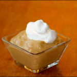 Butterscotch Pudding with Freshly Whipped Cream