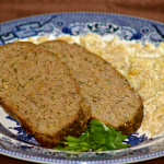 Irish Meatloaf with Creamed Cabbage