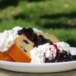 Blueberry Pound Cake