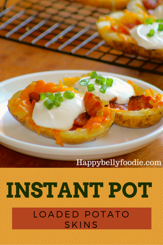 Instant Pot Loaded Potato Skins