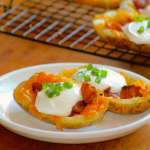 Instant Pot Loaded Potato Skins