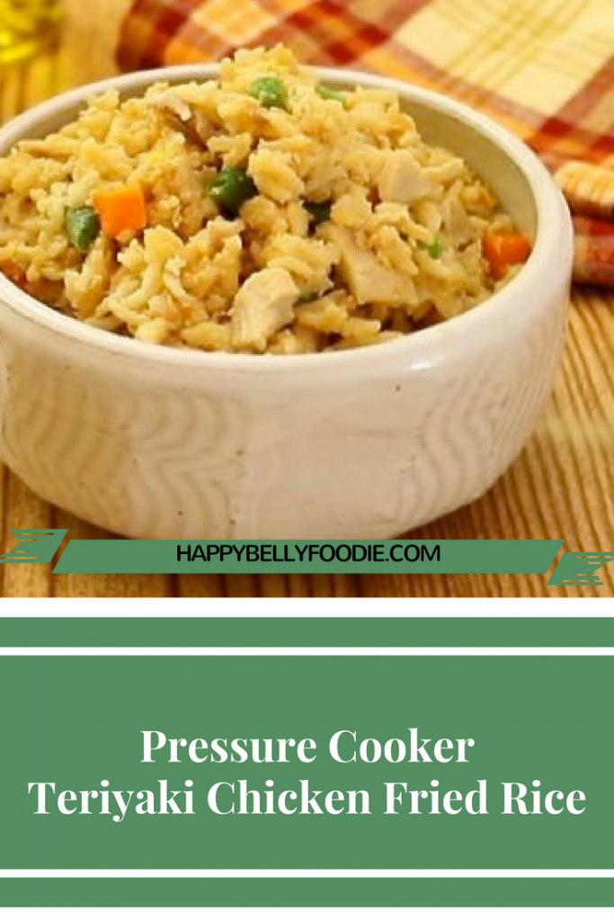 Instant Pot Teriyaki Chicken Fried Rice is a fantastically delicious meal you can make quick in your pressure cooker. It's our fav!